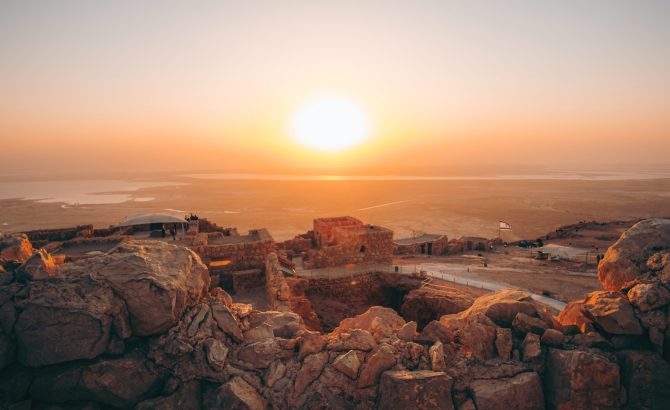 Photo by Cristina Gottardi brown rock formation during sunset
